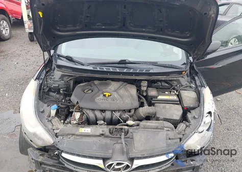 2013 Hyundai Elantra Gls from USA, damaged, VIN 5NPDH4AE7DH371094